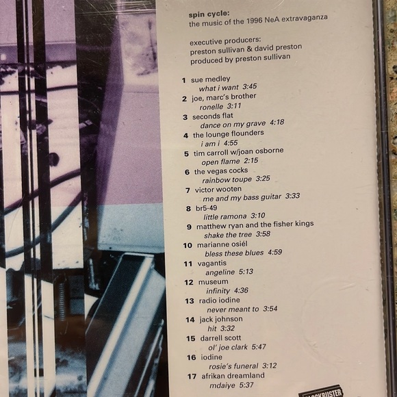 Spin cycle the music of the 1996 NEA extravaganza cd - Picture 3 of 3